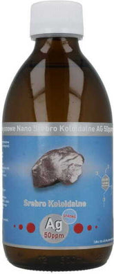 Argent nano colloïdal non ionique fort ag 50ppm 300ml VITACOLLOIDS